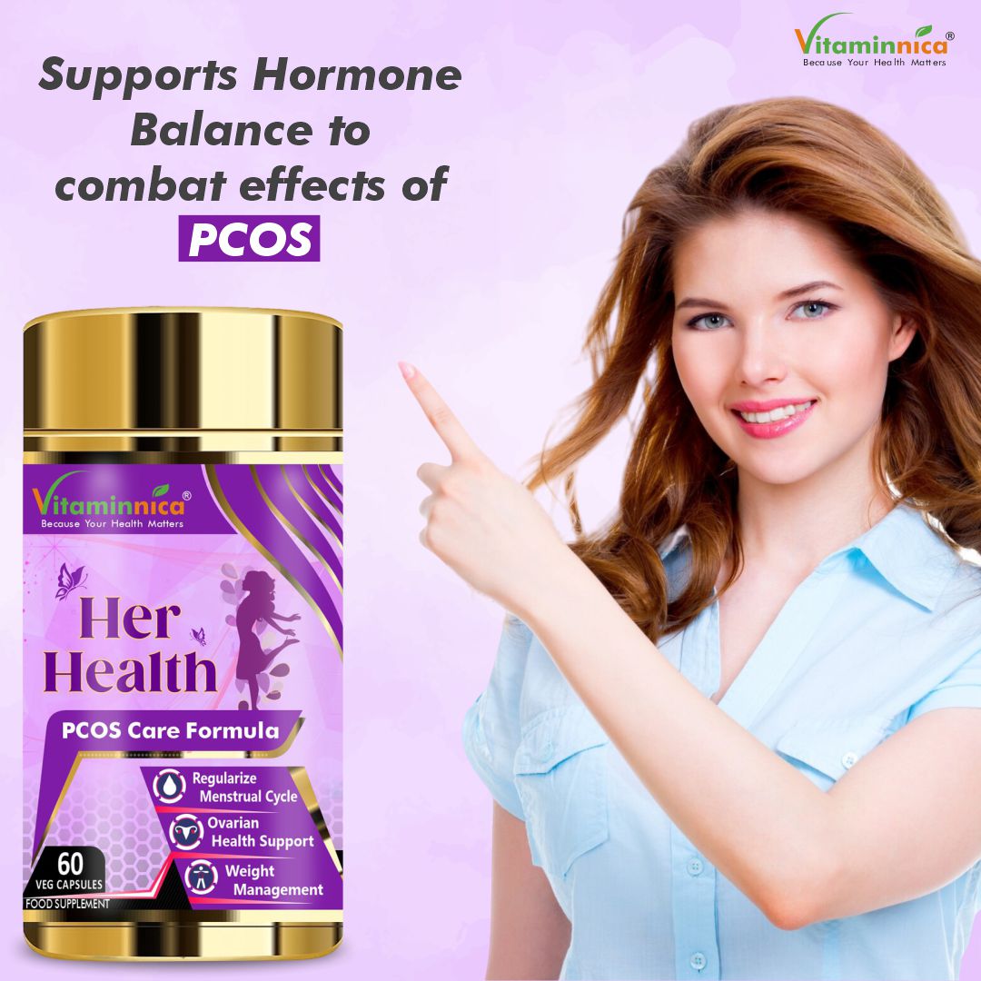 Vitaminnica Her Health PCOS Care- 60 Capsules
