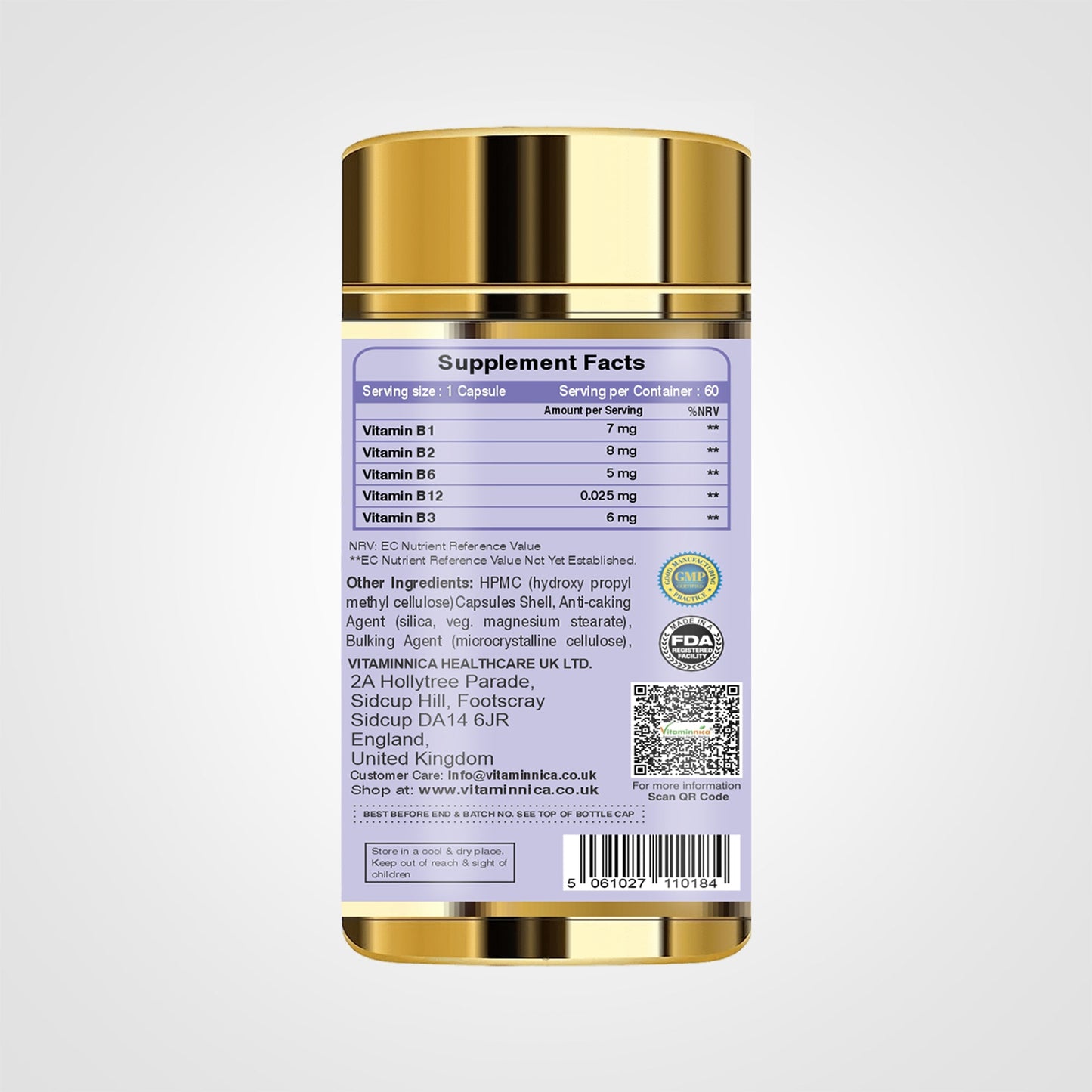 Vitaminnica Neuro Force: Brain Booster-60 Capsules